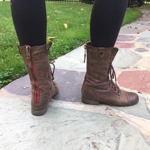 Steve Madden combat boots